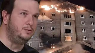 Kartalkaya Kayak Merkezi'ndeki Grand Kartal Oteli'nde korkunç yangın! Şahan Gökbakar ihmallere dikkat çekti