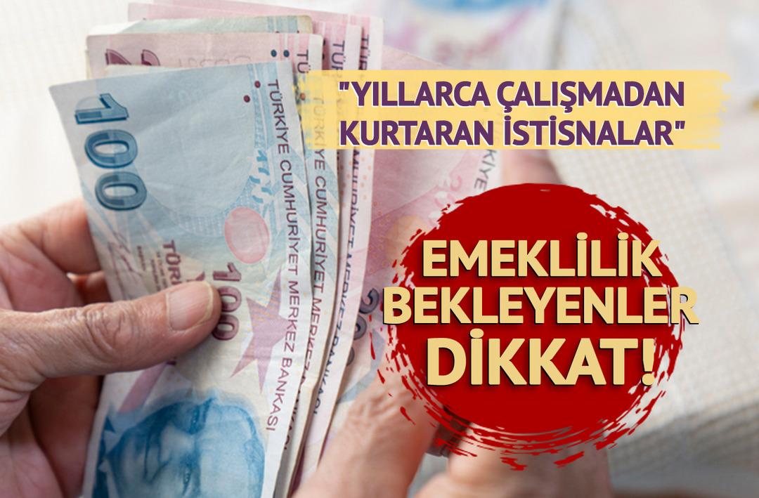 Erken emekli olmak i&ccedil;in kesin &ccedil;&ouml;z&uuml;m! Bu 10 şarttan 1'ini yerine getiren şimdi &ccedil;alışmayı bırakabilir