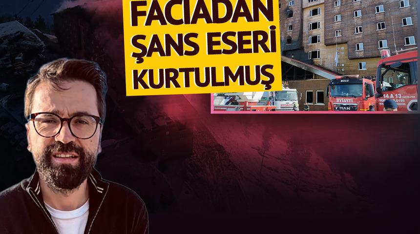 Gazeteci Adem Metan yangın sırasında Bolu'daydı! Şans eseri kurtulmuş; "Türkiye çok şaşıracak"