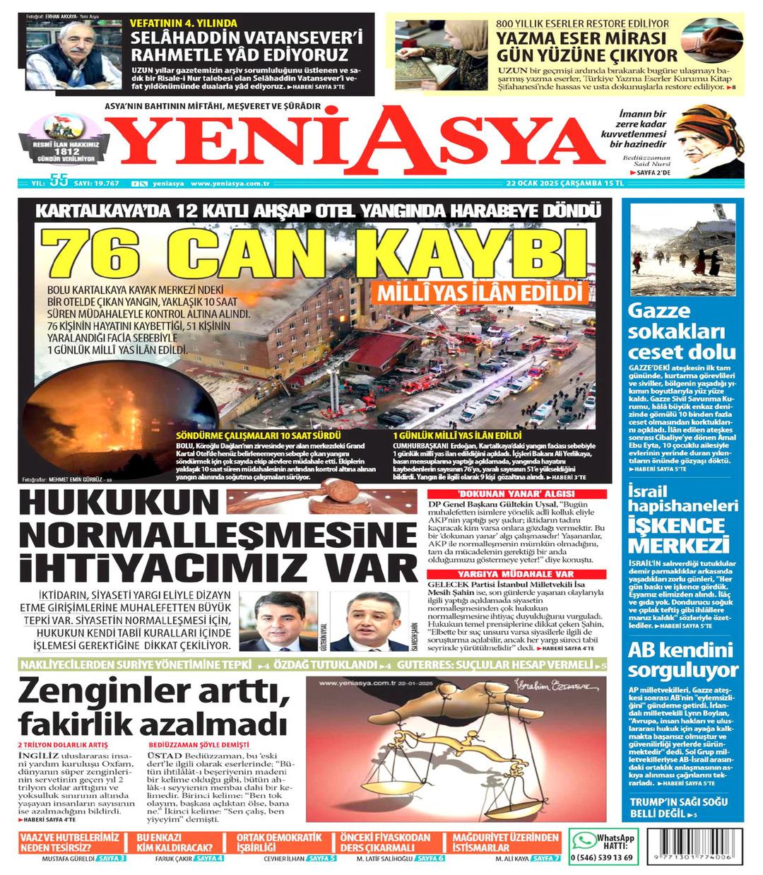 Yeni Asya Gazetesi