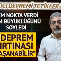 Yıkıcı depremi tetikler mi? Sözbilir hem nokta verdi hem büyüklüğünü söyledi: Deprem fırtınası yaşanabilir