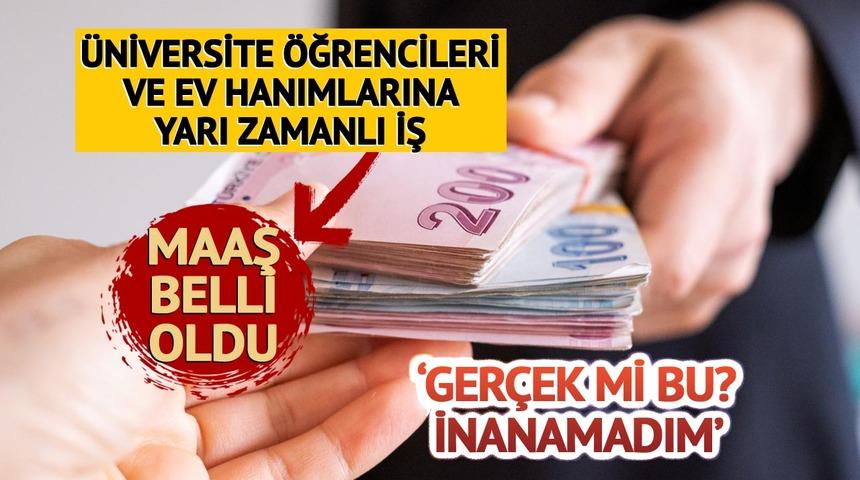 Ev hanımları ve öğrencilere maaşlı iş imkanı! Haftada 3 gün çalışıp... Hükümet düğmeye bastı, işte detaylar