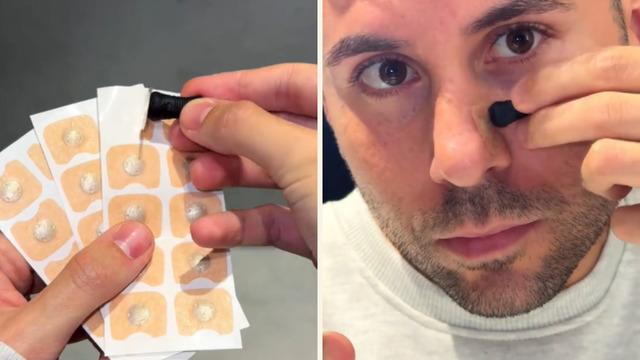 Burun tıkanıklığı ve horlama kabusunuz olmasın! İşte TikTok'ta viral olan manyetik burun bandı