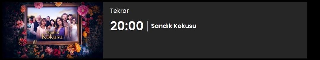 SANDIK KOKUSU YAYIN