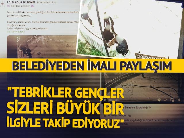 Belediye rezilliği paylaştı... "Tebrikler"