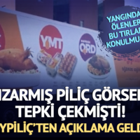 'Kızarmış Piliç' görseli tepki çekmişti! Beypiliç açıklama yaptı