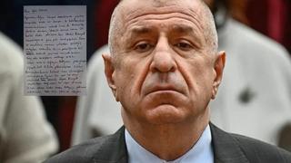 Ümit Özdağ cezaevinden mektup yazdı! Gözaltında yaşadıklarını anlattı: İlk gecemi bir bank üzerinde geçirdim.