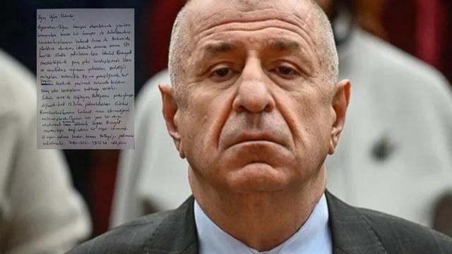 Ümit Özdağ cezaevinden mektup yazdı! Gözaltında yaşadıklarını anlattı: İlk gecemi bir bank üzerinde geçirdim.