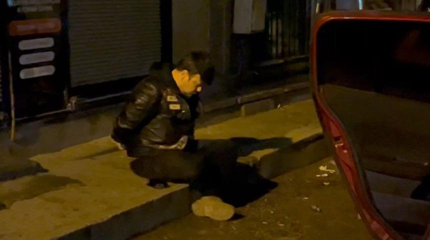 Alkollü sürücü polis ekibinin aracına çarptı: Polisten dilediği özür kabahatinden büyüktü!