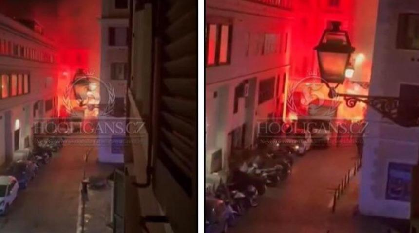 Roma'da, Lazio ile Real Sociedad maçı öncesi 3 İspanyol taraftar bıçaklandı