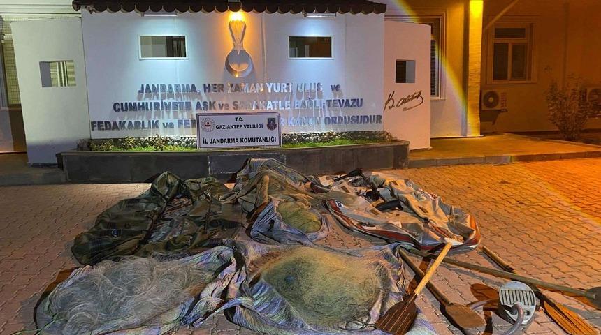 Gaziantep'te av yasağına uymayan 4 şüpheli suçüstü yakalandı