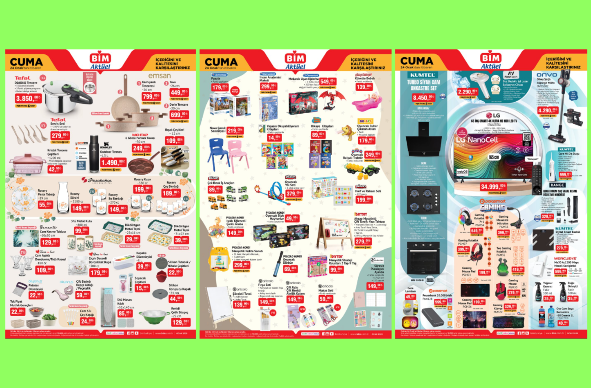 BİM'e Stanley termos geliyor! 24 Ocak 2025 BİM Aktüel Kataloğu burada