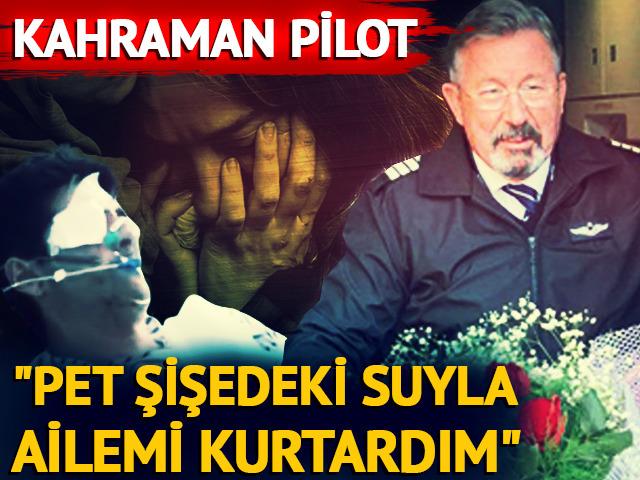 Saçlarım yandı, pet şişedeki suyla ailemi kurtardım