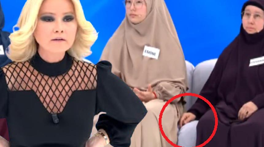 Üfürükçüye uyup kocalarını terk etmişlerdi! Canlı yayında koltuğun arasına ne sıkıştırdı? Müge Anlı saniye saniye gösterdi