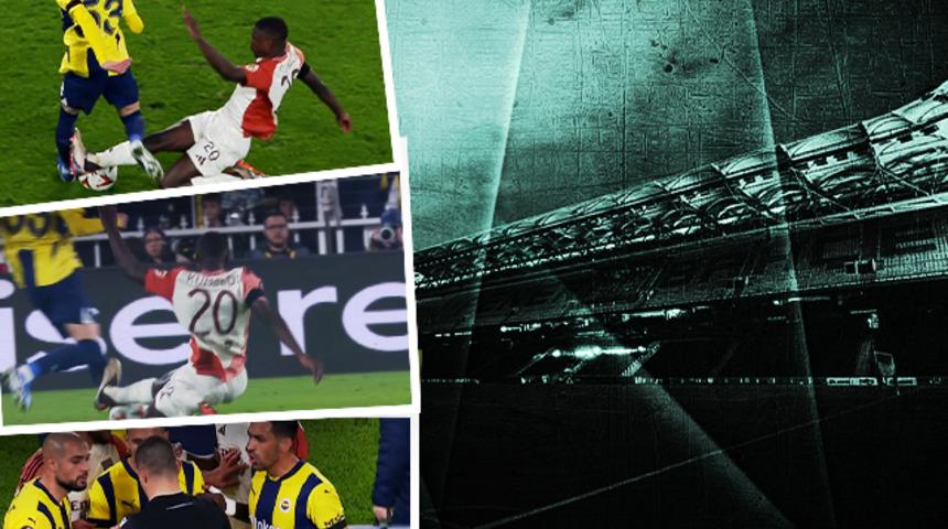 Fenerbahçe kırmızı kart bekledi ama... İtalyan hakemin kararı tartışma yarattı!