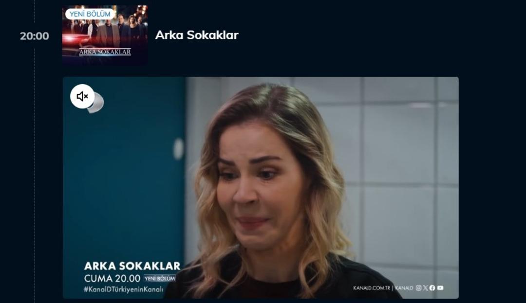 yayın akışı kanal d