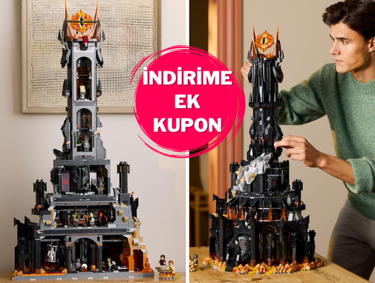 LEGO Icons serisinin en özel seti! Yüzüklerin Efendisi: Barad-dûr günün fırsat ürünü