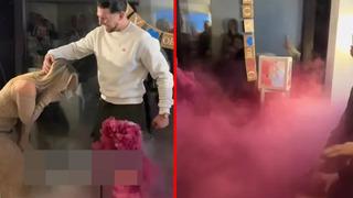 Cinsiyet partisinde kabus dolu anlar! Bir anda patladı, dumanlar tüm odayı kapladı... Tahliye etmek zorunda kaldılar