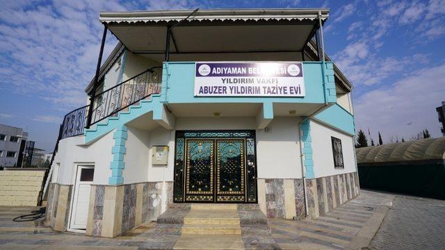 Adıyaman Belediyesinin taziye hizmetleri takdir topluyor