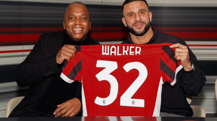 Manchester City, 34 yaşındaki kaptanı Kyle Walker'ı Milan'a kiralık gönderildi