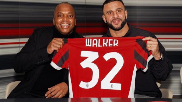 Manchester City, 34 yaşındaki kaptanı Kyle Walker'ı Milan'a kiralık gönderildi