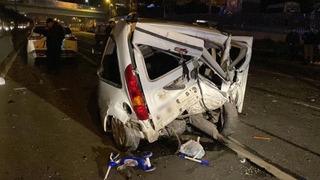 Esenler'de zincirleme kaza! 1 ölü 9 yaralı