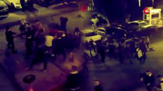 Bodyguardlar alkollü kalabalığı feci şekilde dövdü! Çok sayıda yaralı... Hayati tehlikesi olanlar var