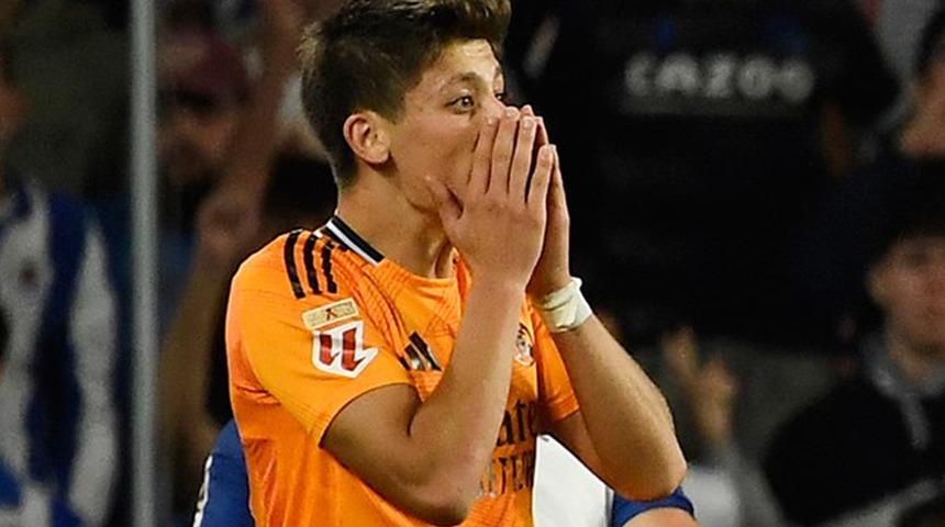 Herkes Arda Güler'in bu anını paylaşıyor! Maçın ikinci yarısında oyuna girdi ama...