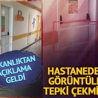 Hastanede sigara içilmesin diye yangın merdiveni kapıları kapatılmıştı! Görüntüler sonrası harekete geçildi