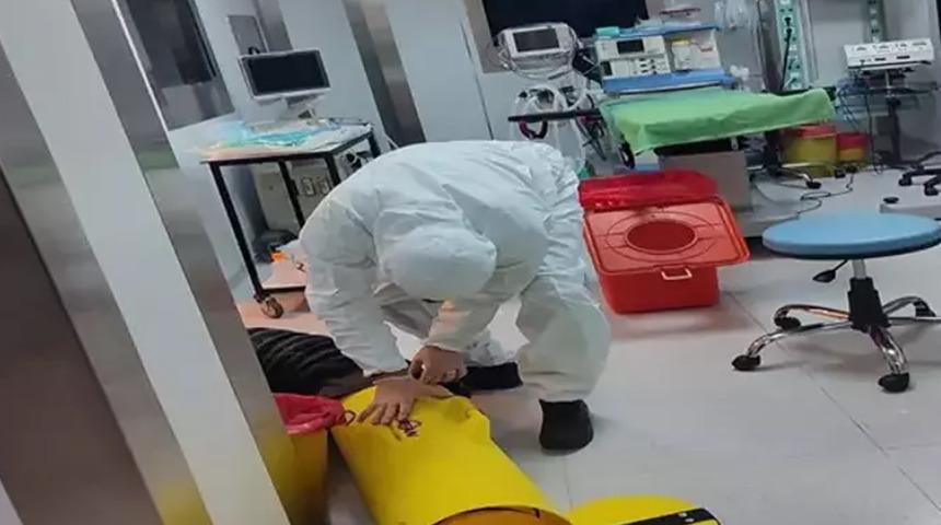 Hastanede panik anları! Karbon filtre patladı, sızan gazı AFAD tahliye etti!