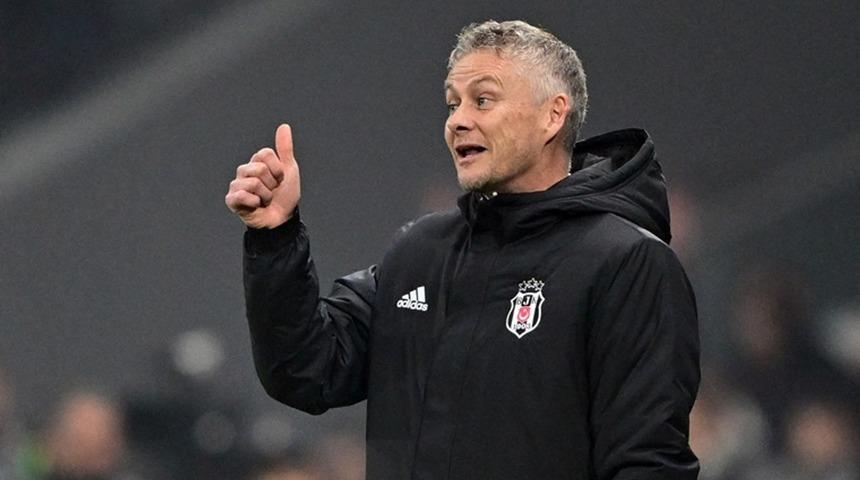Beşiktaş Teknik Direktörü Ole Gunnar Solskjaer “Hayal kırıklığına uğradım”