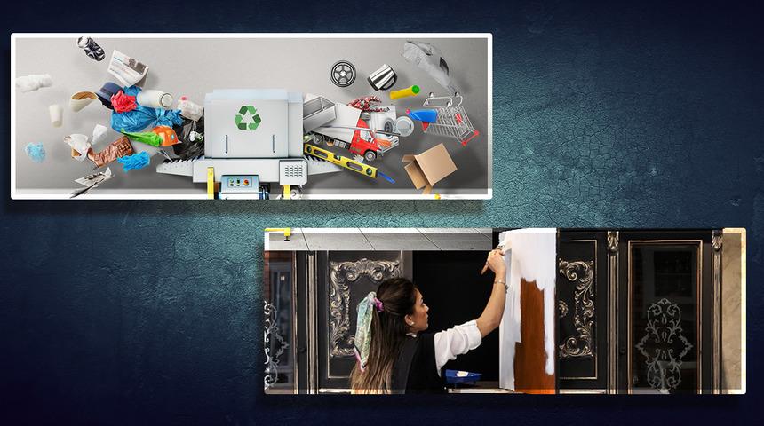 Evde &ccedil;&ouml;p diye attığınız eşyalarla yapabileceğiniz 5 pratik d&ouml;n&uuml;ş&uuml;m: Tasarruf edin! Yaratıcılığınız konuşsun