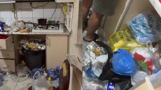 Bir öğrenci evinin mutfağının içler acısı hali gündem oldu! O görüntülere yorum yağdı kimse inanamadı...