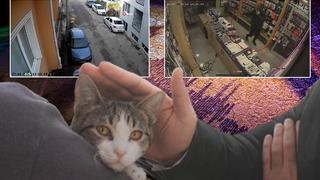 Bursa'daki deprem paniğe yol açtı: Güvenlik kamerası, 4 büyüklüğündeki sarsıntıyı saniye saniye kaydetti! İşte o anlar