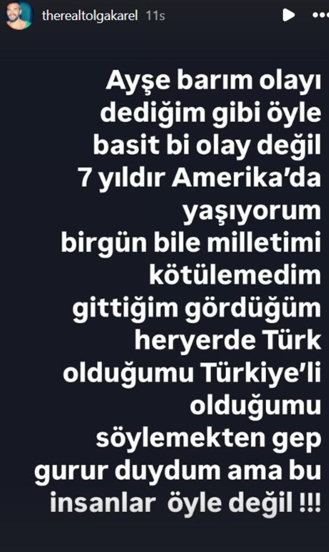 Türkiye yi terk edip TIR şoförü olmuştu! Ayşe Barım tutuklanınca Tolga Karel kendini tutamadı!  Ayakta alkışlıyorum   2