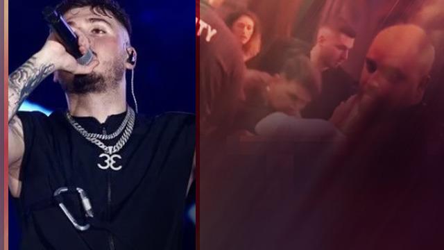 Ünlü rapçi Blok3 konserinde korkutan anlar! Şarkıyı yarıda kesti seyircinin arasına girdi! Sosyal medyada gündem oldu