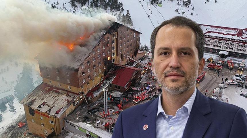 Kartalkaya’daki otel yangını için sert çıkış! Fatih Erbakan’dan sorumlulara istifa çağrısı