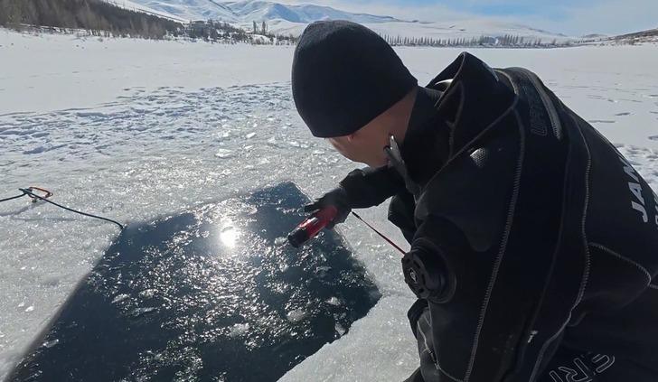 Görüntüler yayınlandı! Jandarmadan 'buz' gibi eğitim! Eksi 25 derecede... G2