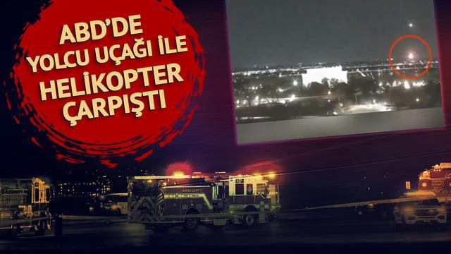 ABD'de kabus gibi olay! Uçak ile helikopter havada çarpıştı