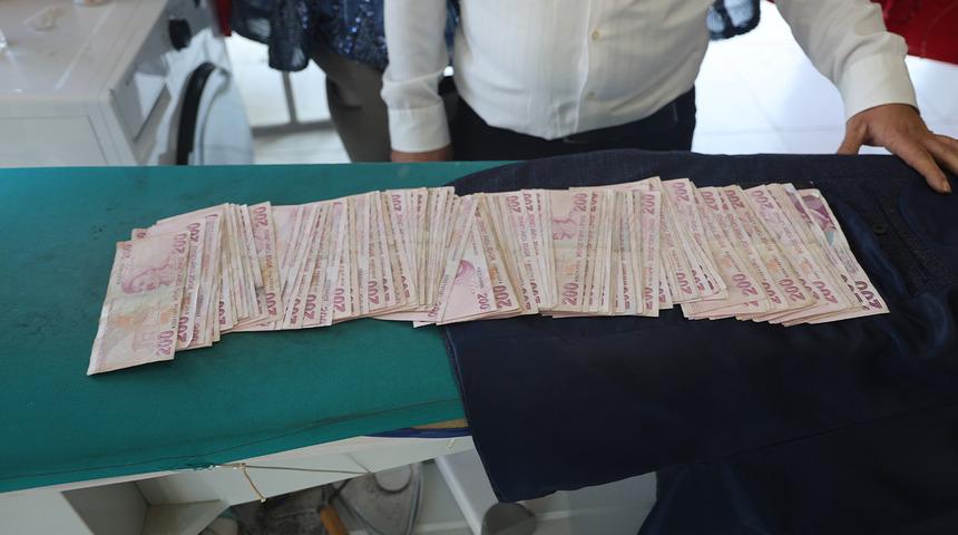 Altın, ziynet eşyası bazen de para... Ceketin cebinden deste deste çıktı! Ne yapacağını bilemeyip telefona sarıldı