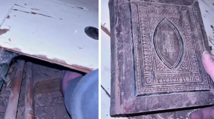 Önce bir ses duydu... Kontrol ettiğinde 250 yıllık evinin zemininden çıkanlara inanamadı: "Ürkütücü bir keşifte bulundum"