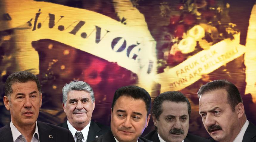 Çelenk siparişleri çiçekçinin kabusu oldu! Sinan Oğan, Ali Babacan, Yavuz Ağıralioğlu, Serdar Adalı! Listeyi gören şaştı kaldı ama....