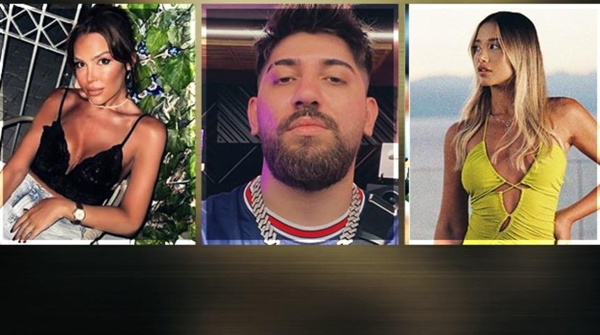 Selin Ciğerci ünlü rapçi Canbay'ı göz hapsine aldı, öpücükler attı! Sevgilisi Aleyna Kalaycıoğlu'nu zor tuttular! 'Kamera görüntülerini çıkarın' 