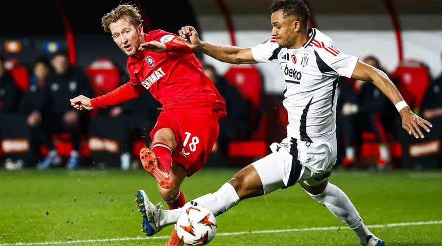 Beşiktaş, UEFA Avrupa Ligi'nden elendi! Twente deplasmanından mağlubiyetle döndüler...