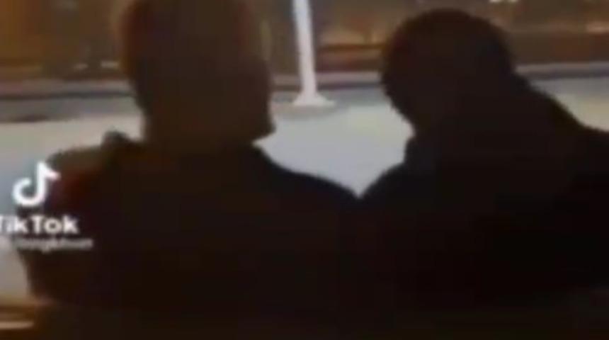 Aldatan koca parkta sevgilisiyle buluşmaya gitti! Eşine fena yakalandı... Çareyi koşarak uzaklaşmakta buldu: Sosyal medyanın konuştuğu görüntüler