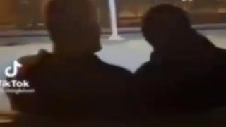 Aldatan koca parkta sevgilisiyle buluşmaya gitti! Eşine fena yakalandı... Çareyi koşarak uzaklaşmakta buldu: Sosyal medyanın konuştuğu görüntüler