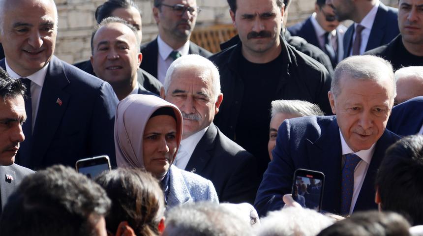 Erdoğan'dan sürpriz İbradı ziyareti! Bakan Ersoy, havalimanında karşıladı, bir an olsun yanından ayrılmadı... Açık destek mi?