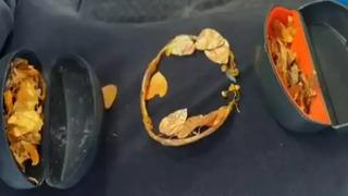 Denizli'de ele geçirildi! Helenistik döneme ait: Paha biçilemeyen altın kral tacı