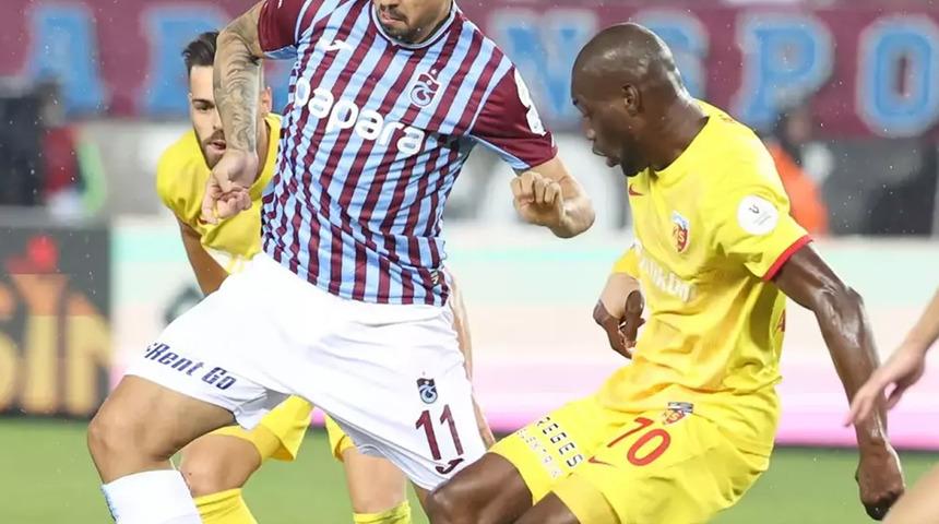 Trabzonspor'un ilk 11'i belli oldu! Kritik Bellona Kayserispor - Trabzonspor maçının detayları belli oldu