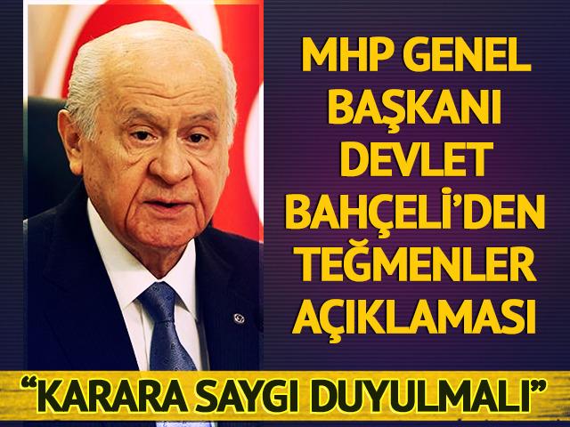 5 teğmen TSK'dan ihraç edilmişti! Devlet Bahçeli'den açıklama